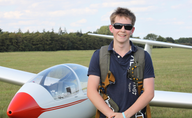 Two teenagers have successfully flown solo whilst undertaking gliding ...
