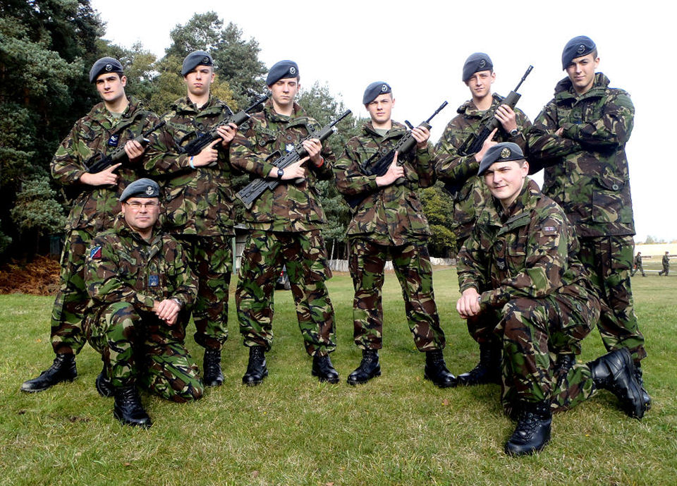 This year 134 (Bedford) Squadron entered a team for the very first time ...